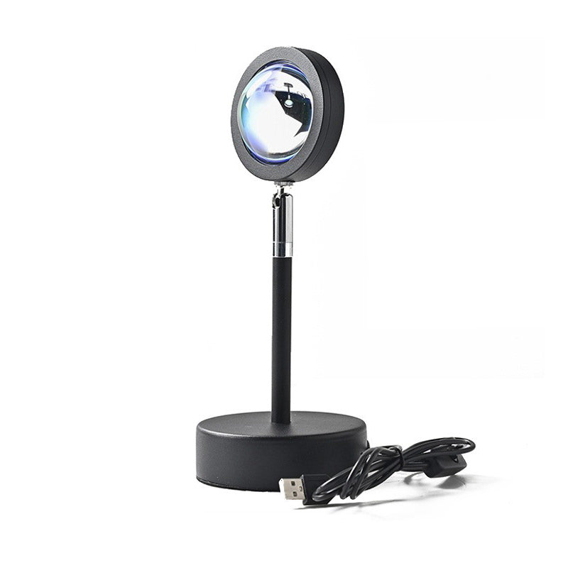 aesthetic sunset lamp sunset projector halo lamp the sun light projector roomtery