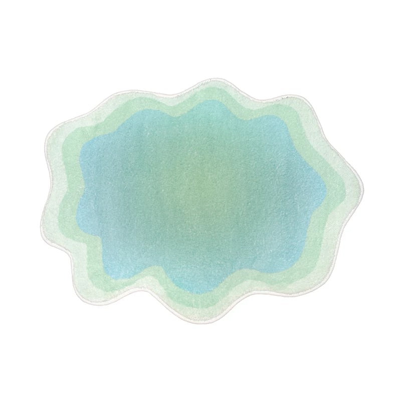 pastel blob irregular accent rug danish pastel aesthetic pastel gradient accent carpet roomtery