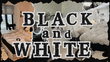 black and white room decor ideas